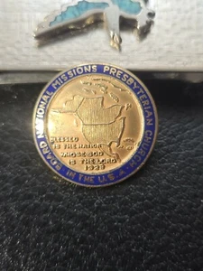 Sterling Silver Board National Missions Presbyterian Church USA Pin vtg - Picture 1 of 5