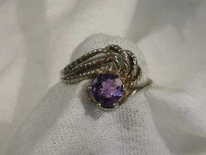 Damen 6 mm Amethyst Größe 7 - Bild 1 von 1