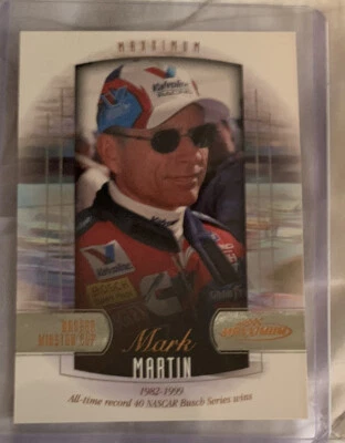 2000 Upper Deck Maximum Mark Martin 3 - Image 1 of 2
