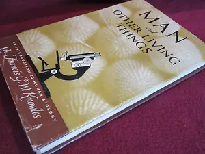 Man & other living things Introduction to Human Biology Francis G W Knowles HbDj - Imagen 1 de 12