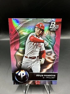Bowman Platinum 2023 - Lámina de barra de platino #2 Rhys Hoskins numerada: 05/75 - Imagen 1 de 4
