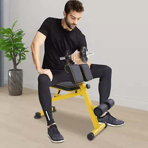 Bauch- und Rückenmaschine Stuhl Rückentrainer Fitness-Stuhl Max 300kg/661.39lbs - Bild 1 von 16