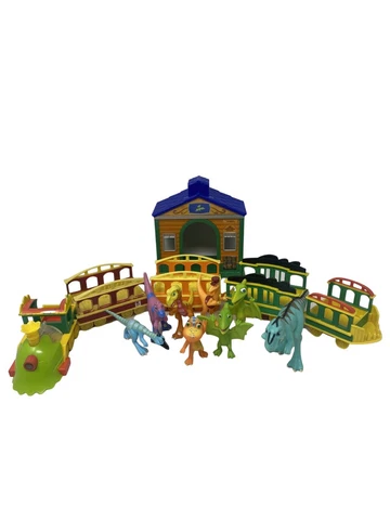 DINOSAUR TRAIN DINO TRACK ADVENTURE MOTORIZED TRAIN PBS KIDS With Sound Cover