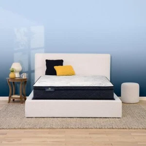 Serta Mattress 11-in Perfect Sleeper MidSummer Nights Twin Plush Euro Top Floral - Picture 1 of 4