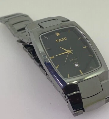 Rado Jubile Stainless Steel Tonneau-Shaped Quartz Watch, ref 180.0286.5 — 第 1/4 张图片