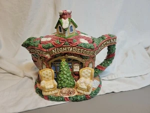 Fritz and Floyd teiera The Night Before Christmas con Babbo Natale ***Spedizione gratuita*** - Foto 1 di 7