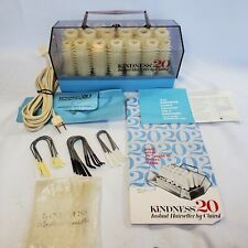 1968 Clariol Kindness 20 Instant Hairsetter Pageant Hot Rollers Curlers COMPLETE