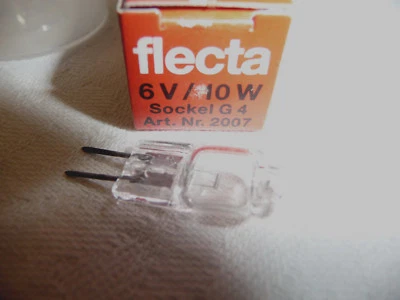 REFLECTA OSRAM Lampada lampadina proiettore 64225 microscopio PISTOLA FLASH 6v 10w..., 19