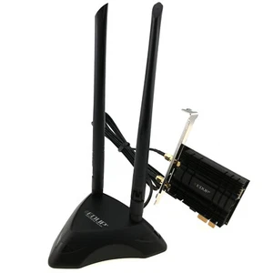 AX3000 Desktop PC PCIe Wireless Network Adapter WiFi 6 Bluetooth Card Gigabit - Picture 1 of 10