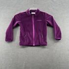 columbia jacket size 4 womens purple Fleece