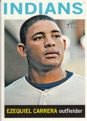 2013 Topps Heritage #362 Ezequiel Carrera - NM - Image 1 of 2