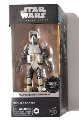 Star Wars The Black Series Carbonized Scout Trooper 6" The Mandalorian Nuevo Foto 1 de 4