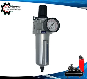 3/4" Air Pressure Regulator / Filter Combo With Auto Drain & 5 Micron Filter - Picture 1 of 8