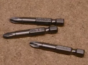 Felo PZ2 Screw Bits Pozi 2 x 50mm Bag of 10 MADE IN GERMANY TOP QUALITY 03102510 - Picture 1 of 4