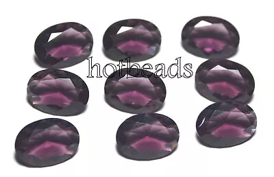Lab Created Genuine Purple Amethyst Gemstone Stunning Green Perfect for Jewelry - Image 1 of 4
