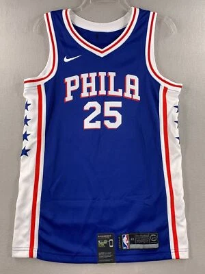 Ben Simmons Philadelphia 76ers Nike Icon Edition Swingman Jersey Men's NBA #25 - Image 1 of 4