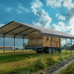 Metal Carport Outdoor Carport Car Canopy 20'x30' Heavy Duty Carport Car Tent - Picture 1 of 10