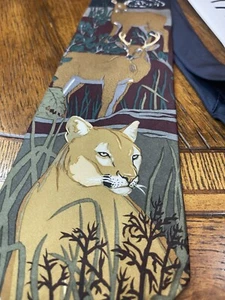CRAVATTA COLLANA ANIMALE LEONE DI FASCIA ALTA DESIGNER SPEDIZIONE GRATUITA - Foto 1 di 4