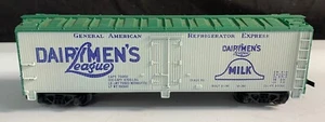 HO Scale, MANTU, DAIRYMEN'S LEAGUE, GARX 907, Plug Door Wood Reefer Car - Picture 1 of 7