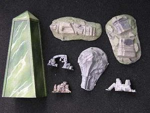 WARHAMMER SCENERY , RUINS SET #3 - Picture 1 of 1