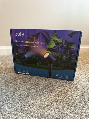 Eufy Focos Exterior E10, Paquete de 2, Luces Inteligentes Luces Paisaje Foto 1 de 4