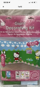 Hello Kitty "Giant" Wall Decorating Kit - Party Decorations - Picture 1 of 3