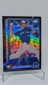 2025 Topps Chrome Baseball Logofractor Max Scherzer Black /10 #260 - Picture 1 of 2