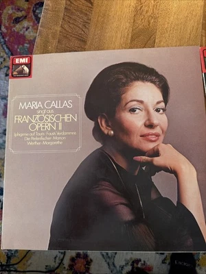 Maria Callas German Import Bundle 3 Amazing Vinyl Record LP 59, 63, 64 Very Rare - Image 1 of 4