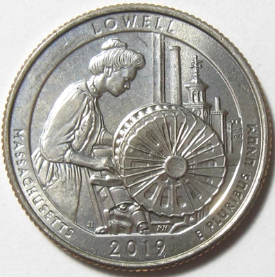 2019-D Lowell Nat Park ATB Quarter - UNCIRCULATED - #11115-31 - Image 1 of 2