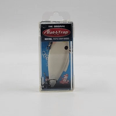 Ganchos de aperto triplo mostarda Rat-L-Trap originais, NOVO - Imagem 1 de 4