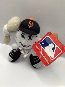 MLB San Francisco Giants Mini Baseball Mascot Keychain (by Fiesta 2005) - Picture 1 of 14