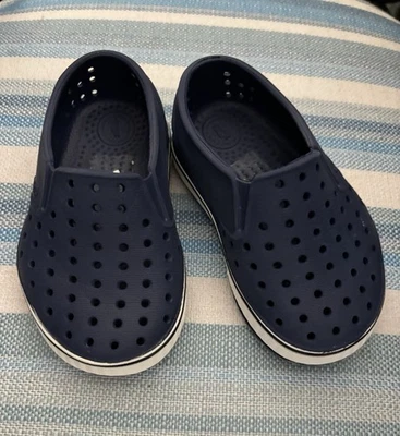 Native Jefferson Shoes Navy Toddler Size 5C EUC! - Image 1 of 4