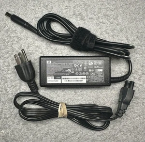 Adaptador de corriente alterna portátil HP PPP009L 65W 18,5V probado  - Imagen 1 de 3