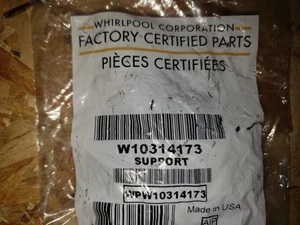 w10314173 Ruota a rullo per asciugatrice Whirlpool OEM nuova - Foto 1 di 1