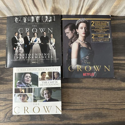The Crown DVD Screener FYC Season 2-4 Netflix For Your Consideration Set Lot - Image 1 of 2