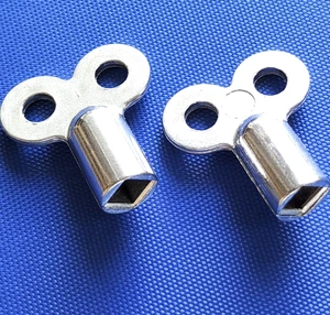 2x Vierkant Schlüssel 5mm innen Dornschlüssel für Heizkörper Heizung entlüften - Bild 1 von 1