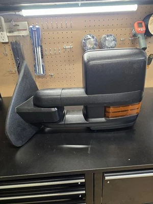 Espejo retrovisor de puerta de remolque con señal izquierda para camioneta Chevy Silverado GMC Sierra 2014-2018 OEM Foto 1 de 4