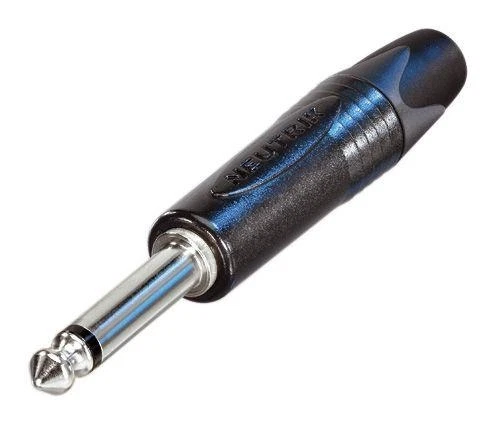 Neutrik NP2XBAG 1/4in jack plug single pole mono audio jack plug - Image 1 of 1