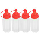  4 PCs Mini -Gewrz -Squeeze -Flasche Ketchup Flasche kleine Senfflasche fr