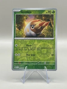 GRUBBIN #018/162 POKEMON Temporal Forces (Reverse Holo, NM) ENGLISH - Picture 1 of 4