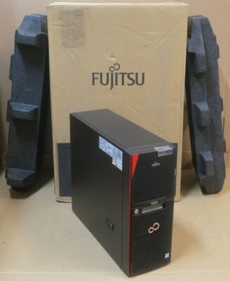 Fujitsu Primergy TX1330 M4 4C E-2124 32GB RAM 3x 6TB HDD WS16 COA Tower Server - Image 1 of 4