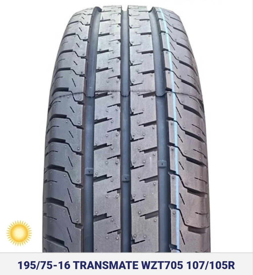 195/75 R16 107/105 R TRANSMATE WZT705  ESTIVO - NUOVO - #64576 - Immagine 1 di 2