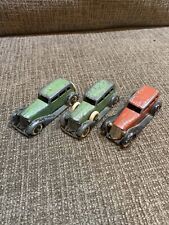 3 Vintage Tootsietoy Graham Diecast Toy Car Sedan Green