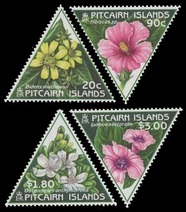 Pitcairn 1998 - Mi-N.o 522-525 ** - Estampillada sin montar o nunca montada - Plantas / Plantas - Imagen 1 de 1