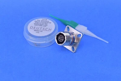 Amphenol Mil-Spec Circular Connector 6P Receptacle Female Socket D38999/20FA35SN - Image 1 of 4