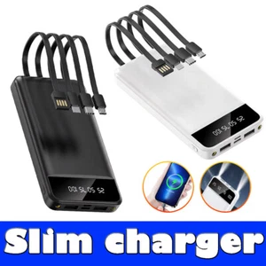 22.5W 35000mAh Portable Power Bank USB LCD External Battery Charger For Phone - Picture 1 of 30