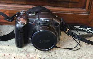 Canon PowerShot S3 IS PC 1192 Black Portable 6.0 Mega Pixels Digital Camera - Picture 1 of 9