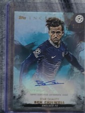 Topps 2022-23 BEN CHILWELL AUTOGRAPH INCEPTION Card  Chelsea