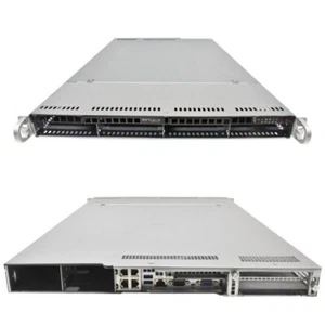 CSE-815 Rack Server |Supermicro X8DTU v2.1, 2 CPU XEON X5570 2,93ghz 16 GB Ram - Foto 1 di 7