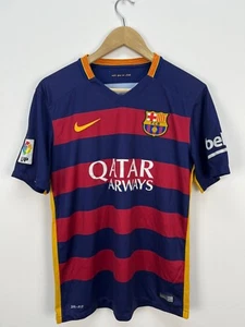 Barcelona 2015/16 Home Shirt Soccer Jersey Size M - Picture 1 of 13